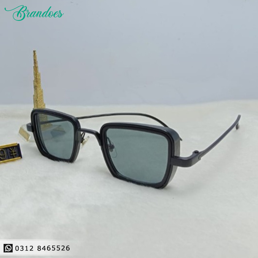 Metal Frame Square Sunglasses - Brandoes.com